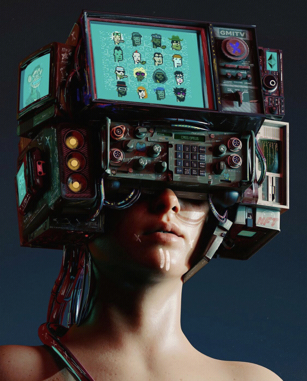 Andrea Bonaceto與Robot合作，開啟NFT數字AI藝術新紀元