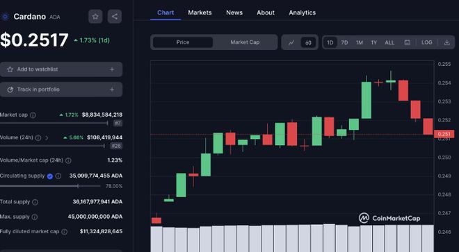 揭秘，24小時內ADA交易量突破千萬枚背后的故事